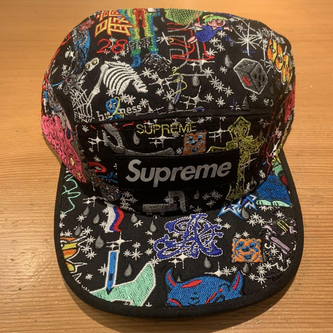 帽子 Supreme AOI Embroidered Camp Cap