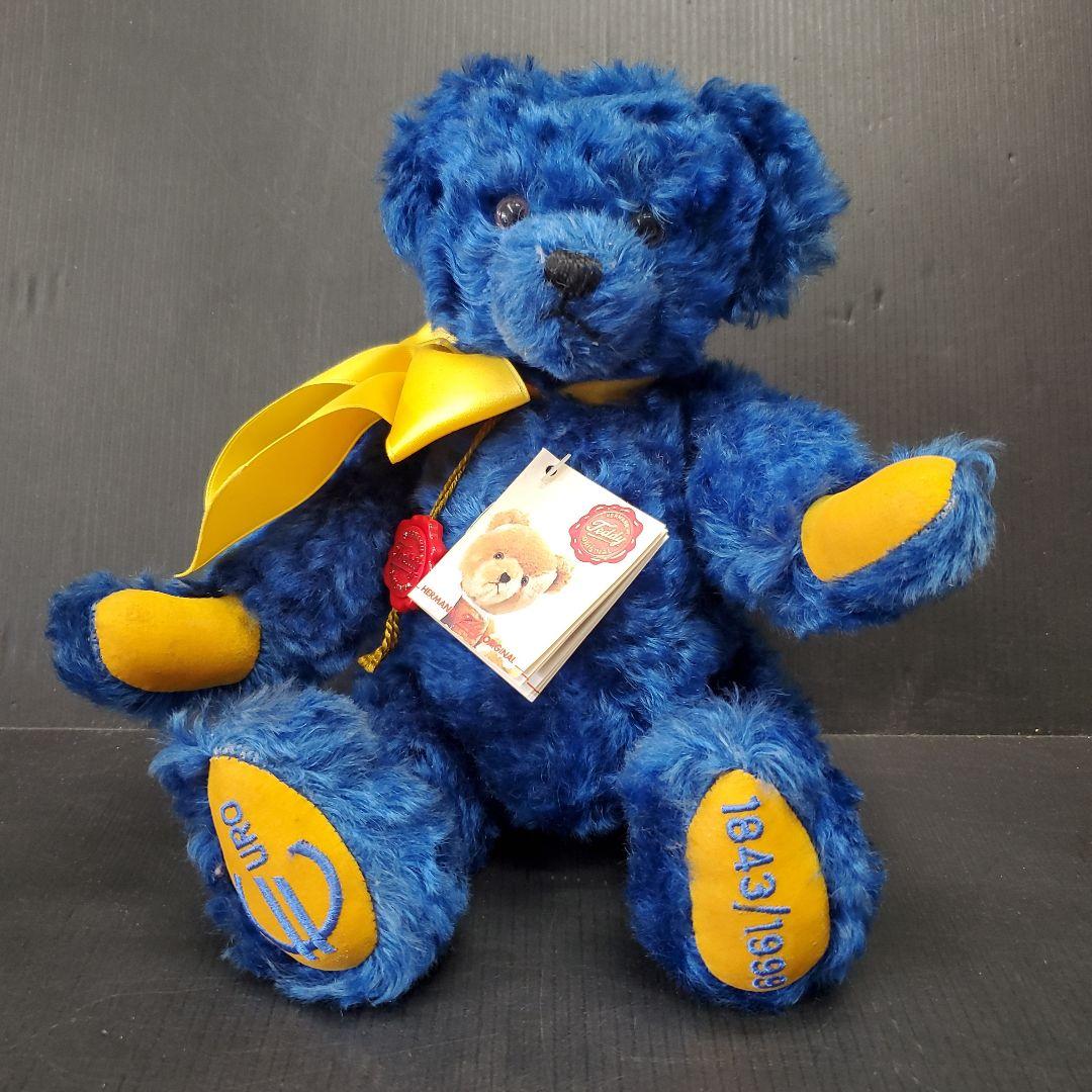 HERMANN Teddy 限定1999 ブルー テディベア 1843/1999