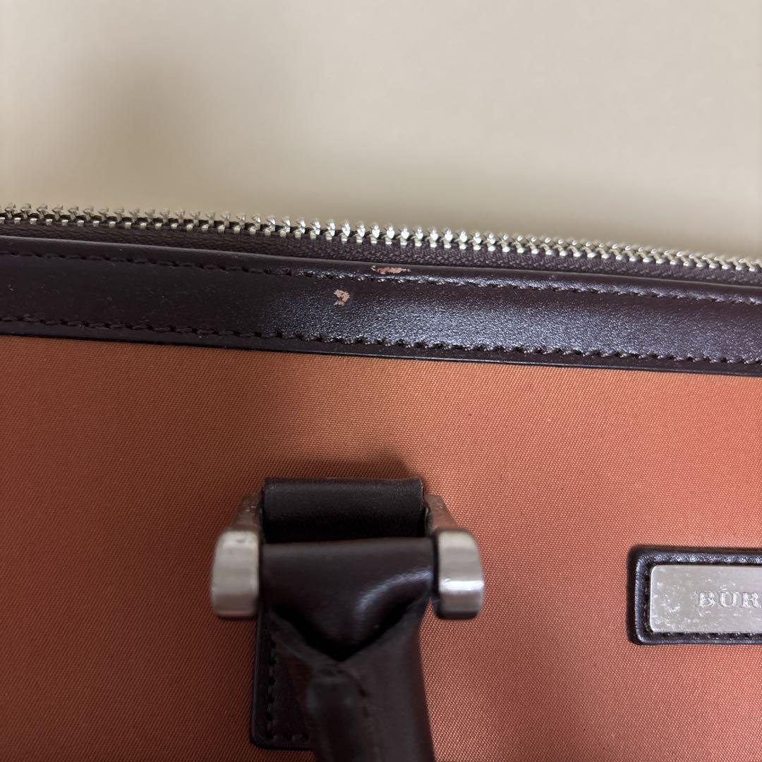 BURBERRY ビジネスバッグ オレンジ