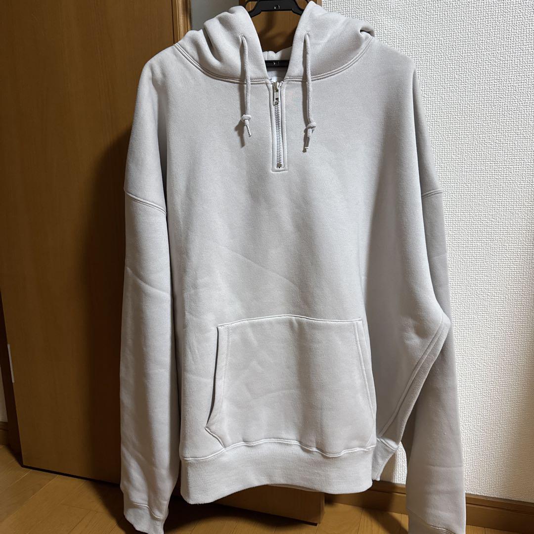 RUUBON ルーボン ハーフジップヘビーウエイトパーカー