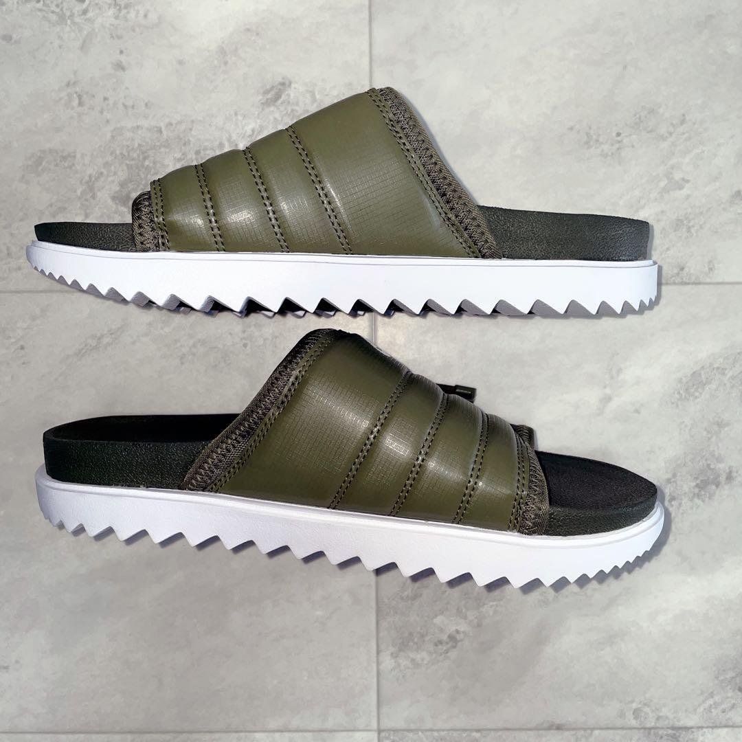 NIKE ASUNA SLIDE 25cm オリーブグリーン
