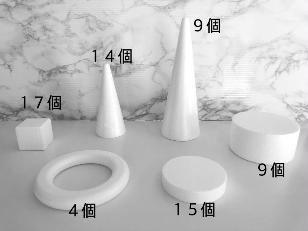 【新品・未使用】計６８点　マカロンタワー、クレイケーキ、シュガーケーキ資材