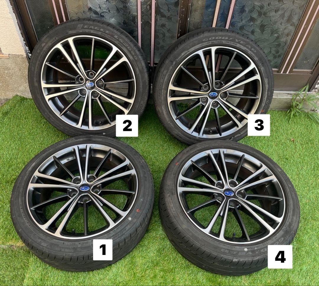 BRZ純正17inタイヤホイール4本セット