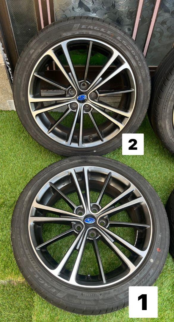 BRZ純正17inタイヤホイール4本セット