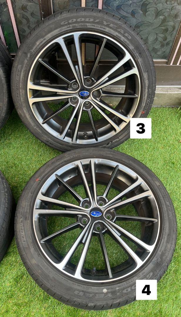 BRZ純正17inタイヤホイール4本セット