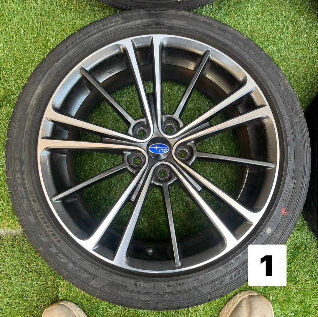 BRZ純正17inタイヤホイール4本セット