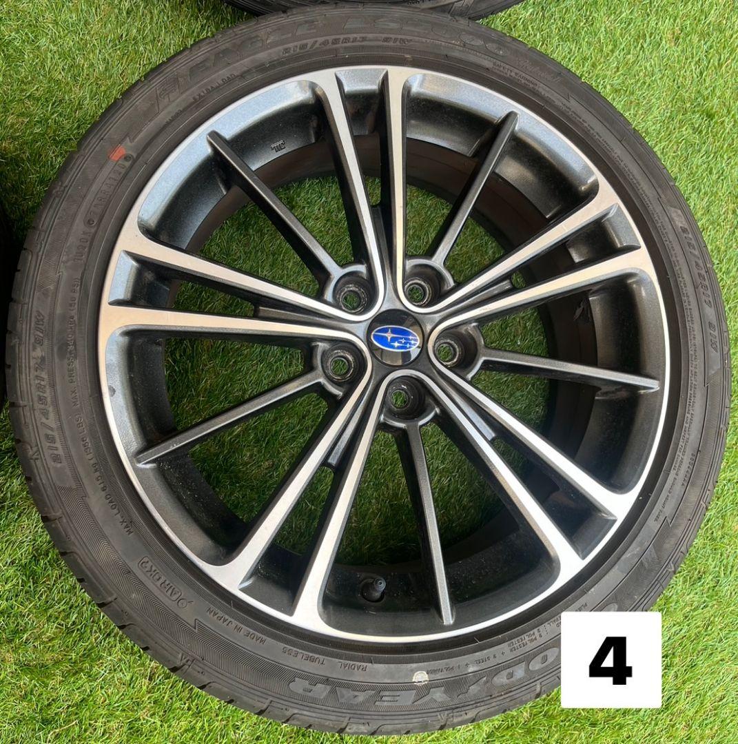 BRZ純正17inタイヤホイール4本セット