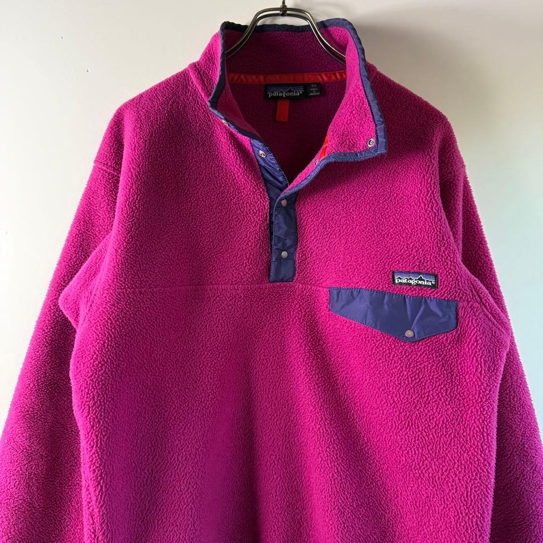 レア 90's patagonia パタゴニア シンチラスナップT フリース レア 90's patagonia パタゴニア シンチラスナップT フリース