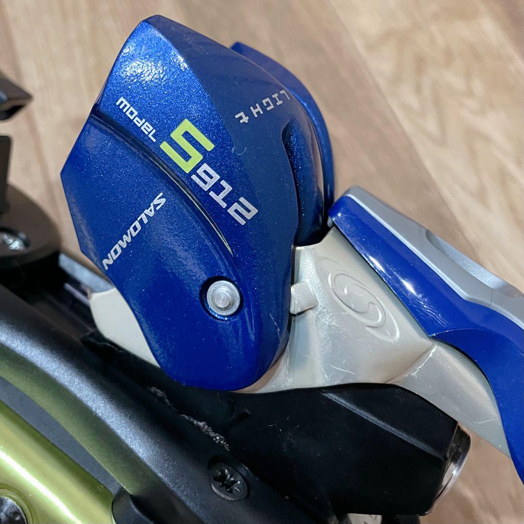 【美品】SALOMON スキー板　Demo 09 3V　ビンディング付　L165 美品】SALOMON スキー板 Demo 09 ビンディング付 L165