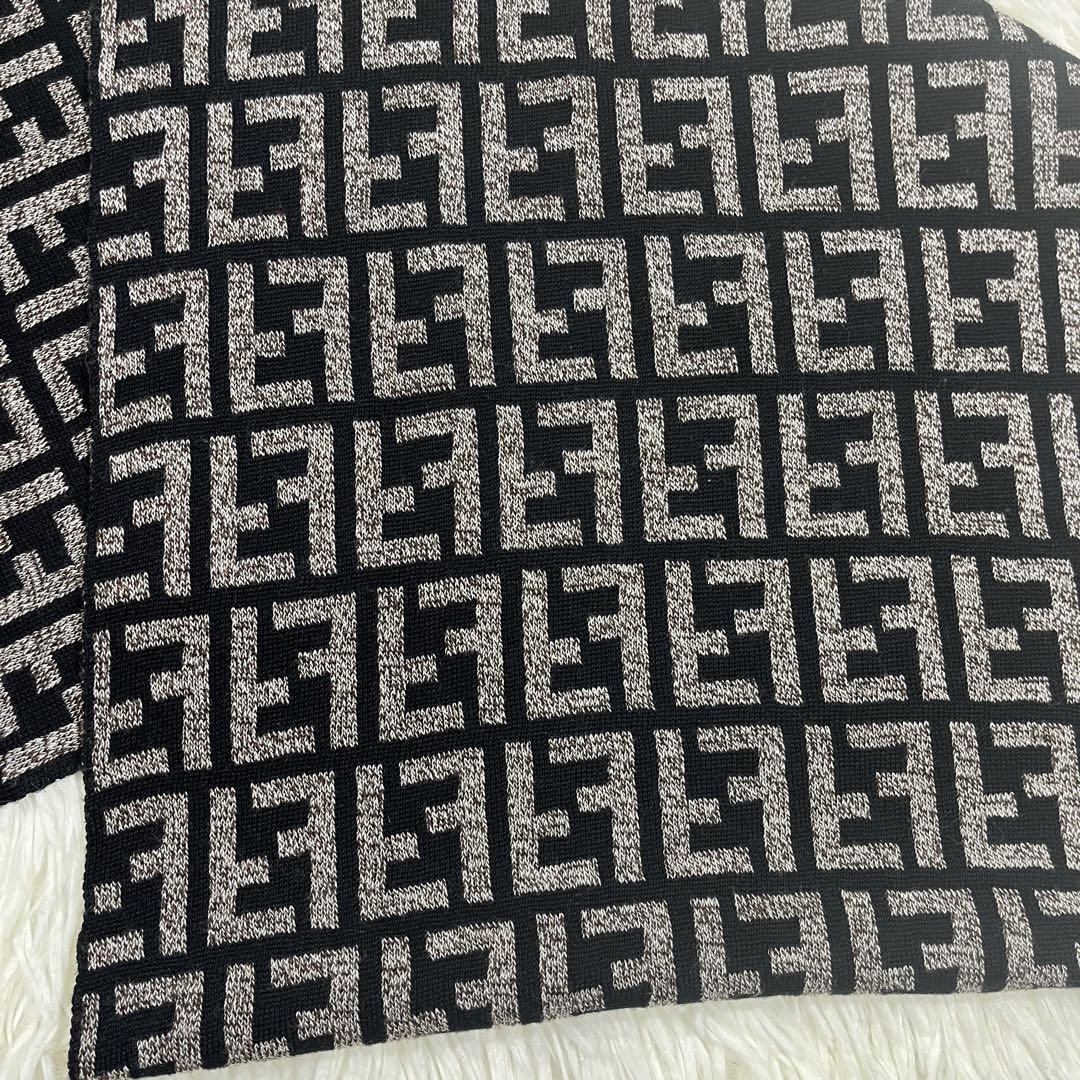 FENDI フェンディ マフラー ズッカ柄