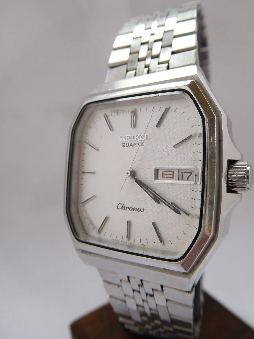 セイコー クロノスQZ 7433-5010 SEIKO CHRONOS シルバー