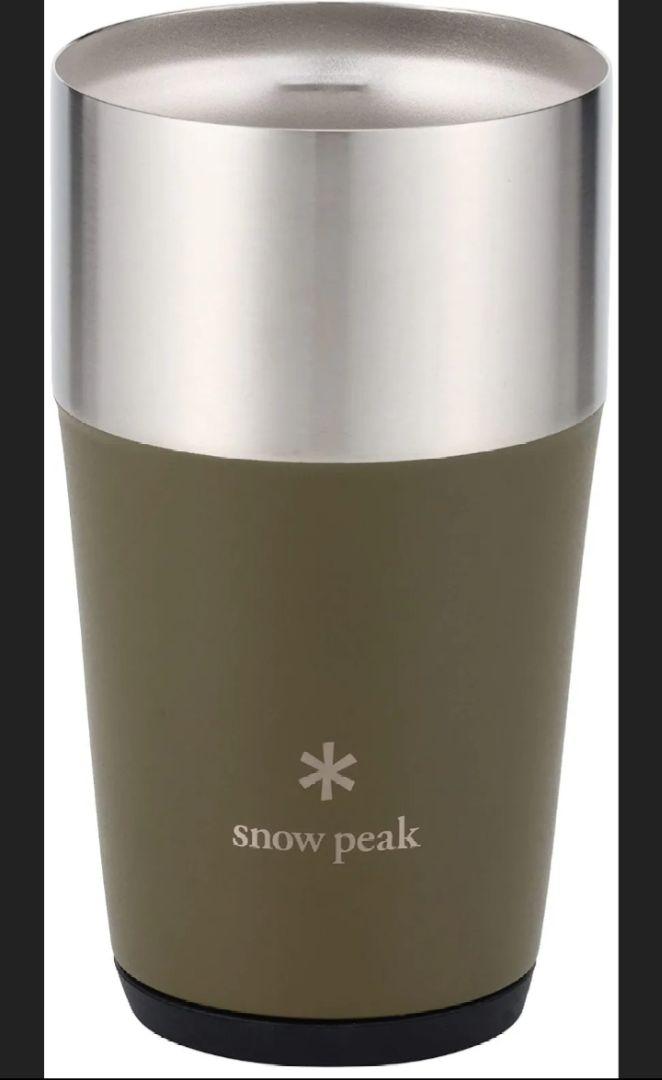 スノーピーク(snow peak) サーモタンブラー470 オリーブグリーン