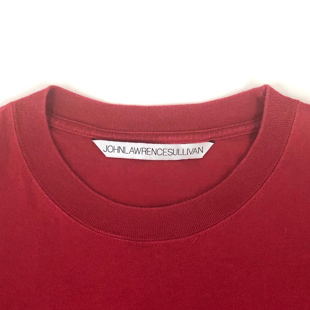 【ジョンローレンスサリバン】ロングスリーブ TEE 赤 M
