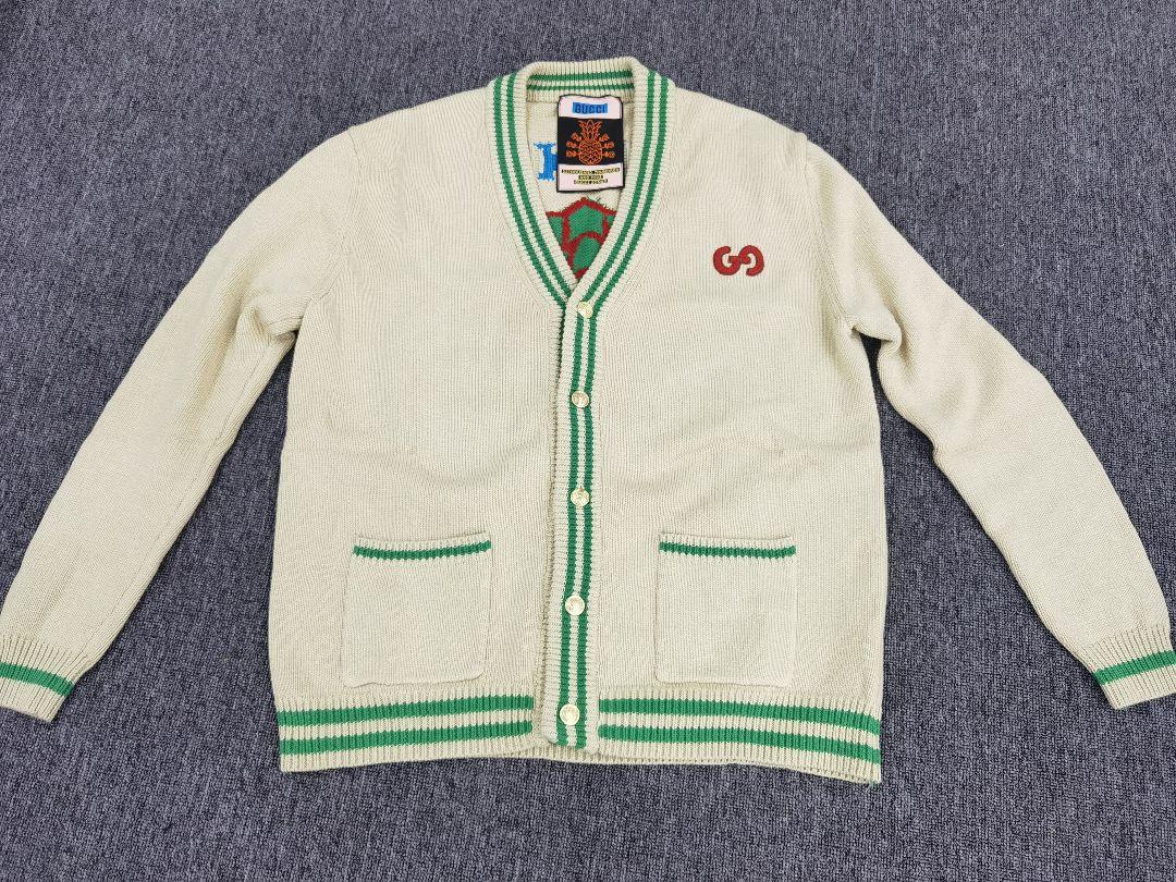 グッチ 22SS バックパイナップルカーディガン メンズ M