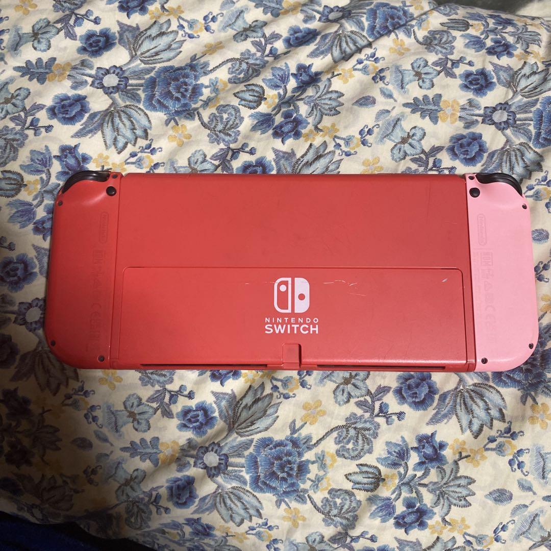 Nintendo Switch 本体赤とピンク　動作確認済み