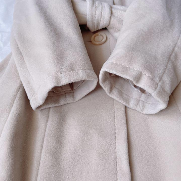 らかな ✨美品✨MaxMara ベルテッドコート ファー 40 78CYi-m45518741460 高級銀タグ アンゴラ アイテム