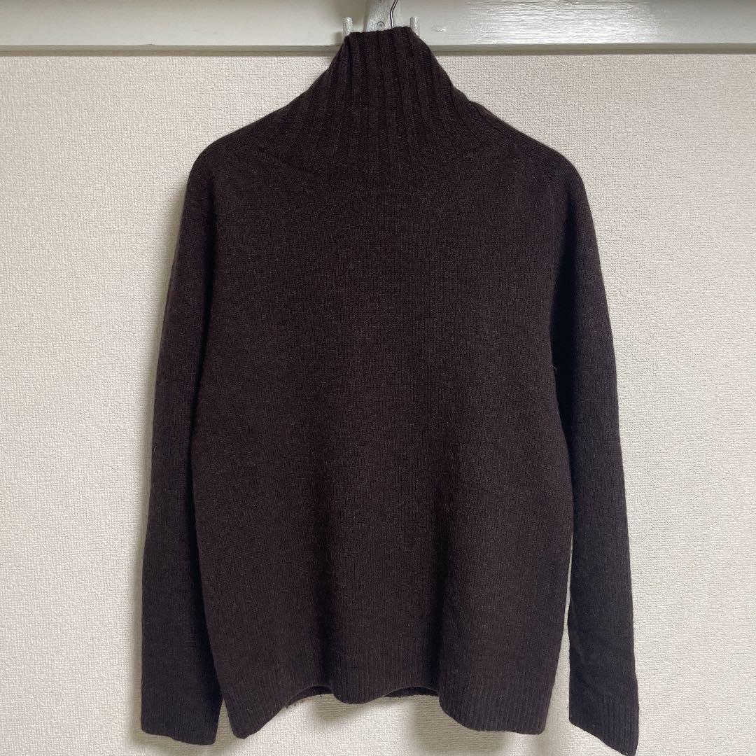 マーガレットハウエル　カシミヤ混ニット　ブラウン