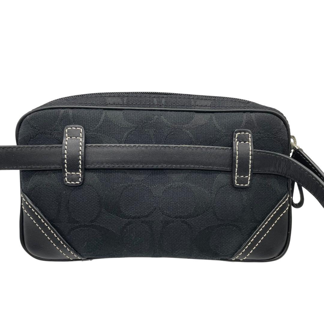 【未使用】COACH ウエストバッグ シグネチャー w3