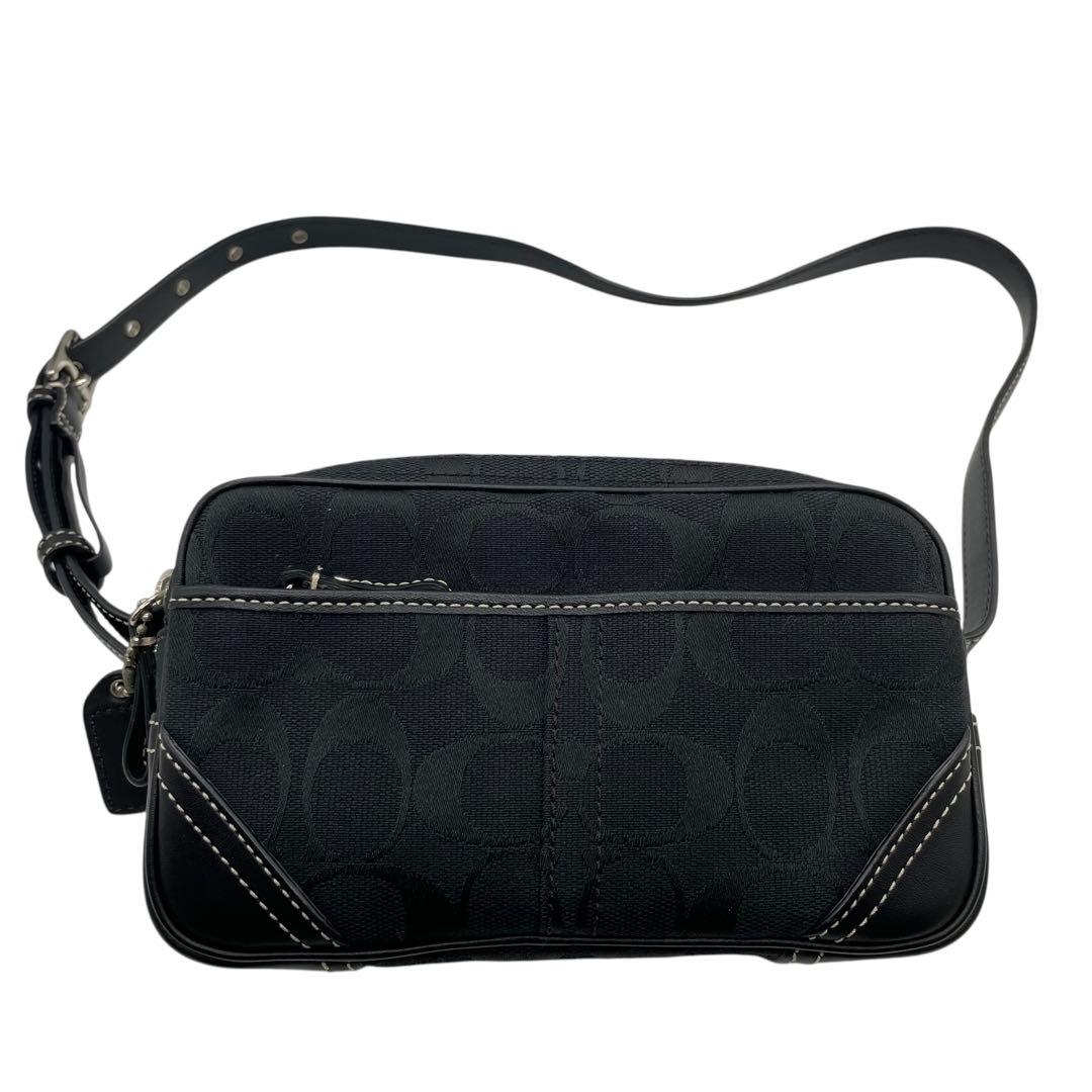 【未使用】COACH ウエストバッグ シグネチャー w3