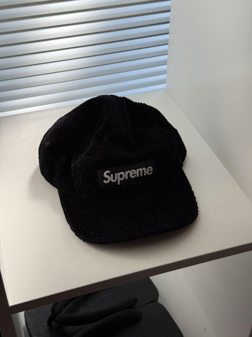 supreme コーデュロイ　キャップ