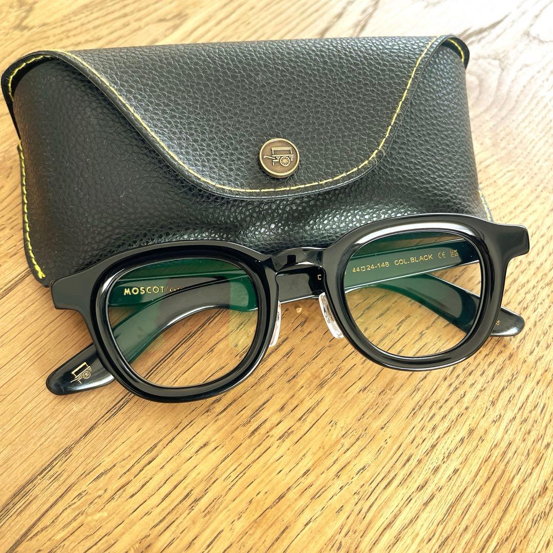 MOSCOT DANVER ALEXANDRA COL BLACK メガネ