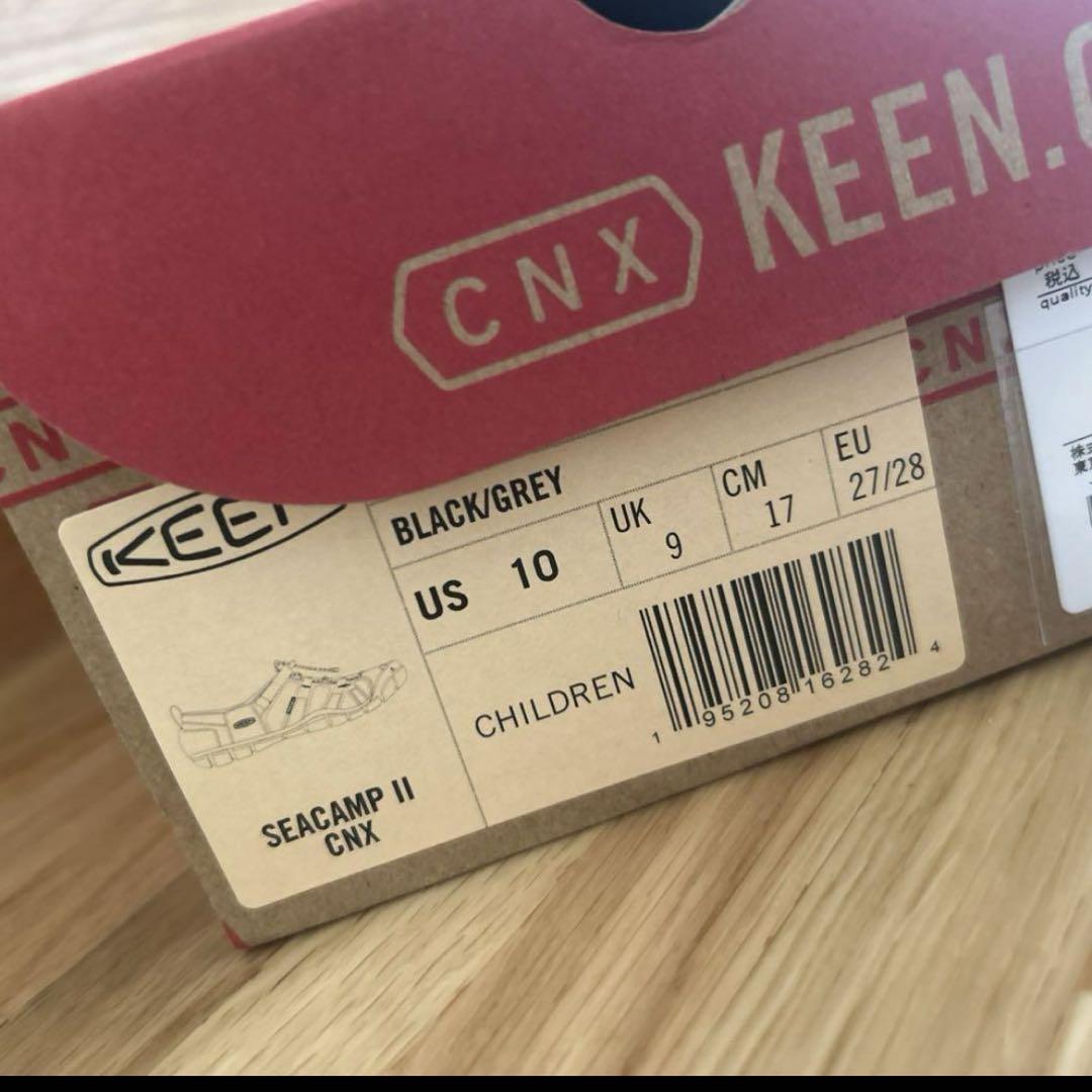 KEEN シーキャンプツー seacamp Ⅱ CNX 17cm ブラック