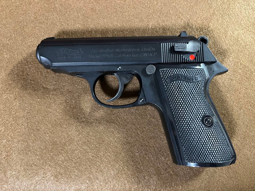 マルゼン ワルサーニューPPK/S ブラックモデル・NB-9800（ガスガン