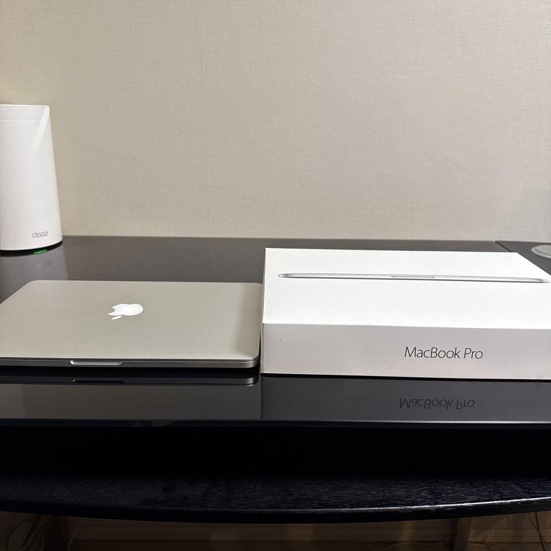 【美品•箱付】MacBook Pro Retina 13インチ258GB 8GB