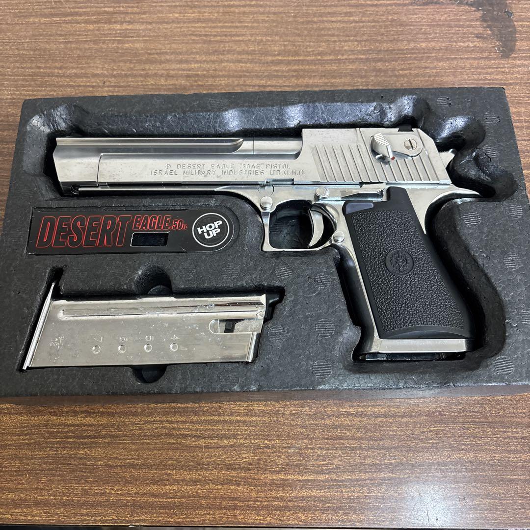 DESERT EAGLE .50AE クロームステンレス ガスガン