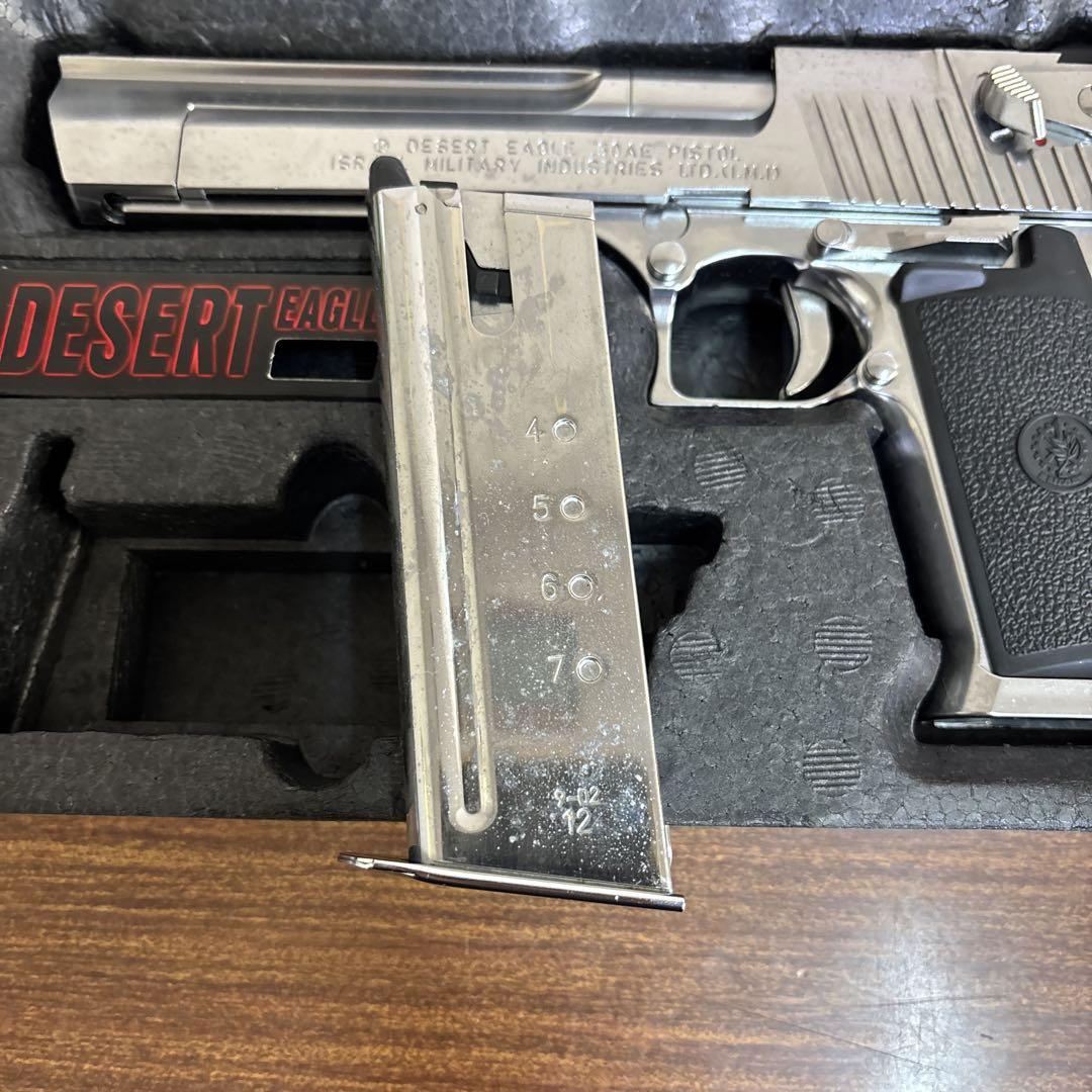 DESERT EAGLE .50AE クロームステンレス ガスガン