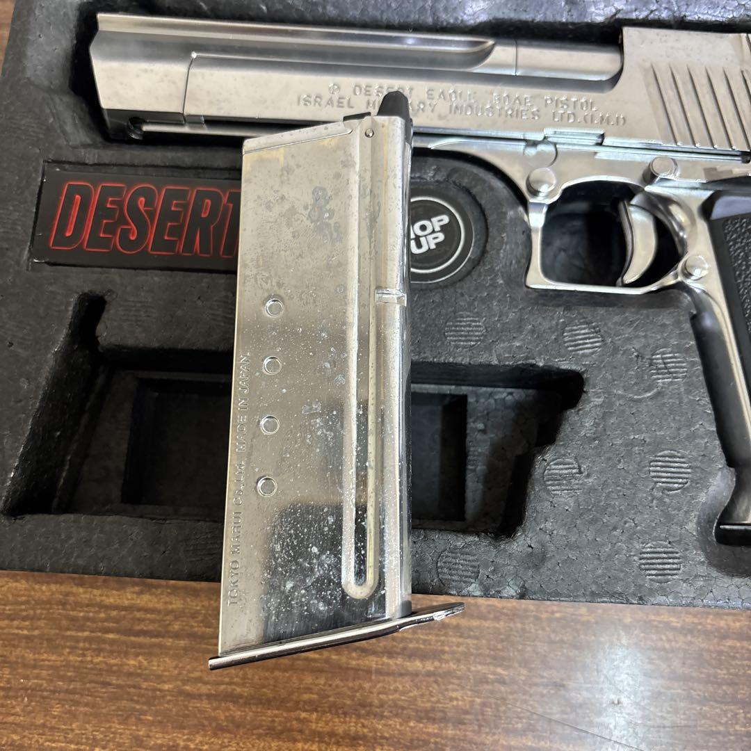 DESERT EAGLE .50AE クロームステンレス ガスガン