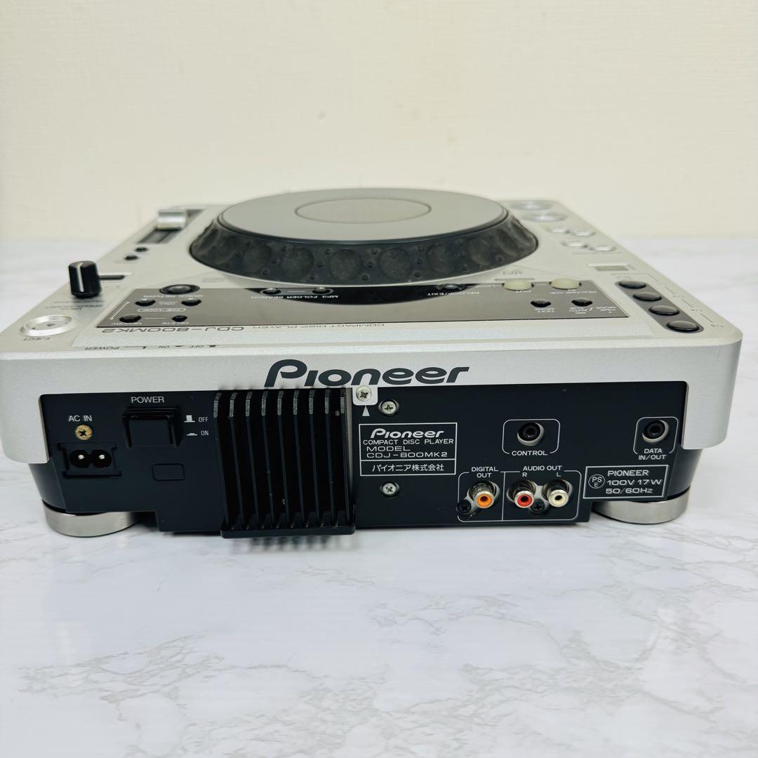 Pioneer　パイオニア　CDJ-800MK2　2台セット　動作品
