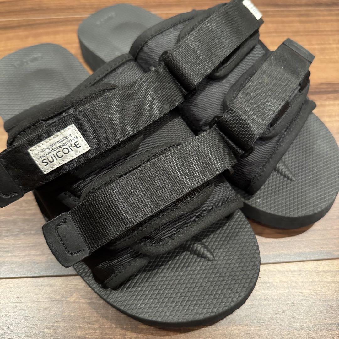 SUICOKE MOTO-CAB スイコック モトキャブ サンダル ブラック