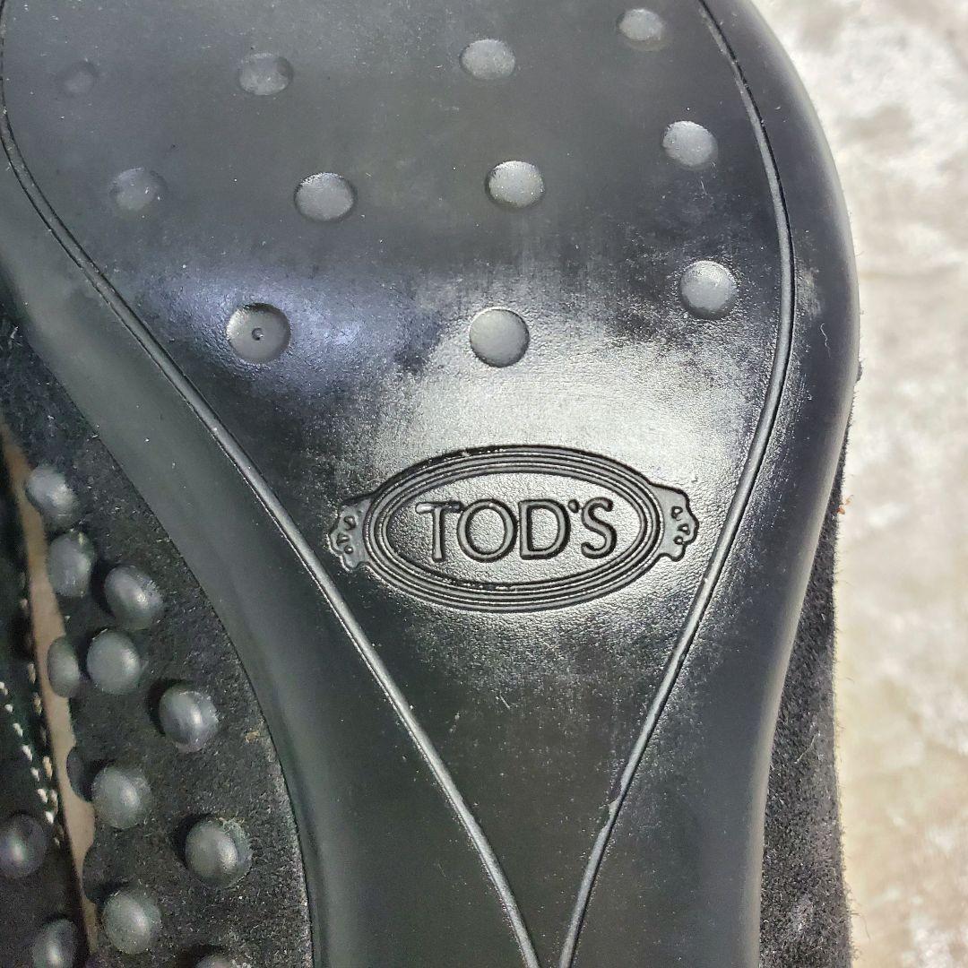 【美品】✨TOD'S トッズ 21.5cm パンプス スエード 黒 34