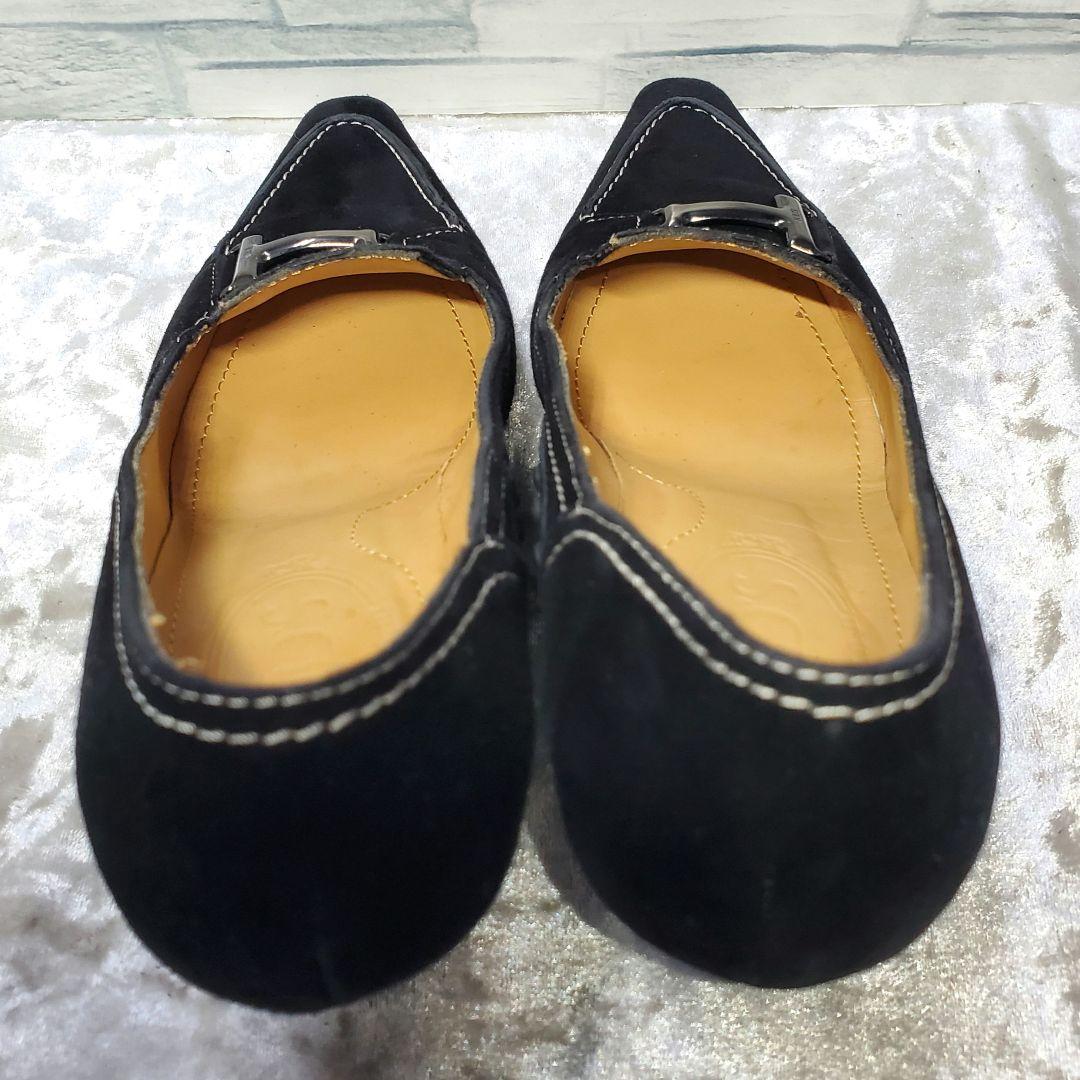 【美品】✨TOD'S トッズ 21.5cm パンプス スエード 黒 34