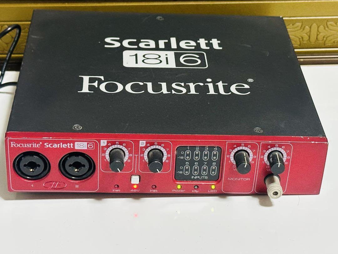 Focusrite Scarlett 18i6 マイクプリアンプ