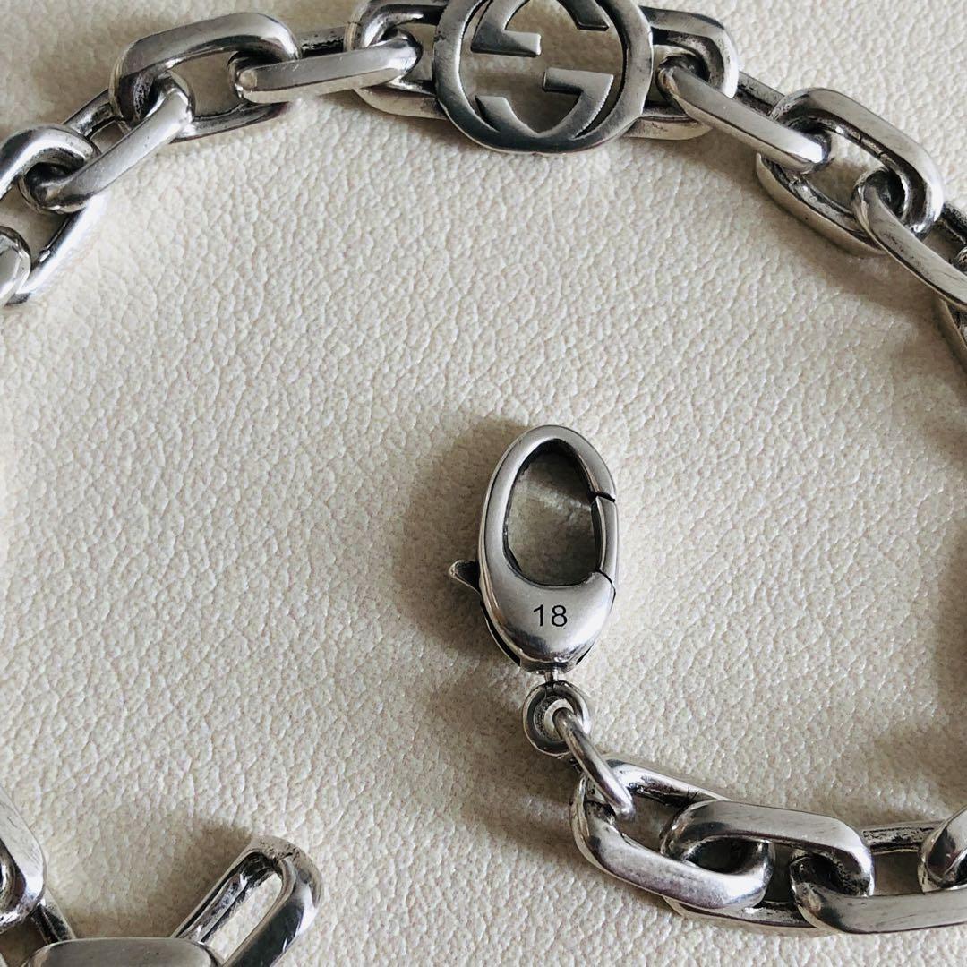 ⭐︎ 極美品⭐︎ グッチ インターロッキングG ブレスレット GUCCI 18 ⭐︎ 極美品⭐︎ グッチ インターロッキングG ブレスレット
