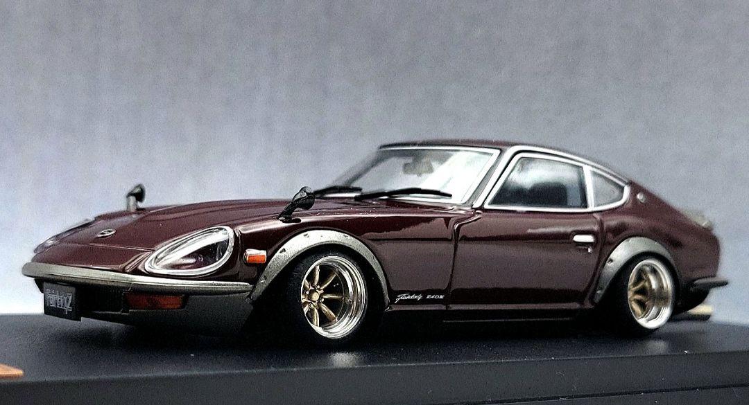 1/43　フェアレディZ改　240ZG　ワタナベ　ホイール　アルミ製　深リム