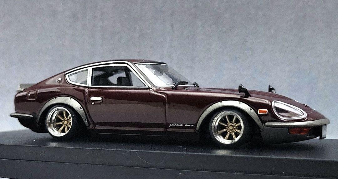 1/43　フェアレディZ改　240ZG　ワタナベ　ホイール　アルミ製　深リム