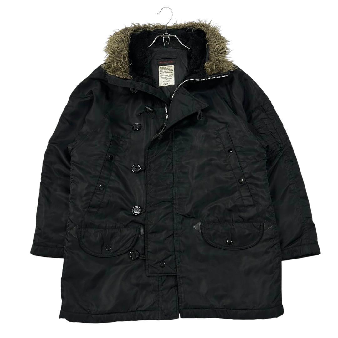 90 s Vintage N-3B フライトジャケット メンズM ブラックM・VINTAGE