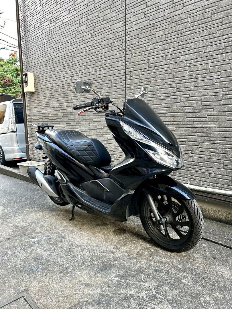 PCX125 JF81 神奈川 自賠責長い 純正セキュリティー グリップヒーター 画像1
