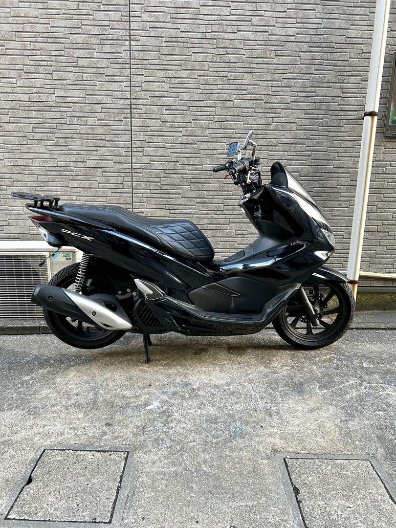 PCX125 JF81 神奈川 自賠責長い 純正セキュリティー グリップヒーター 画像2