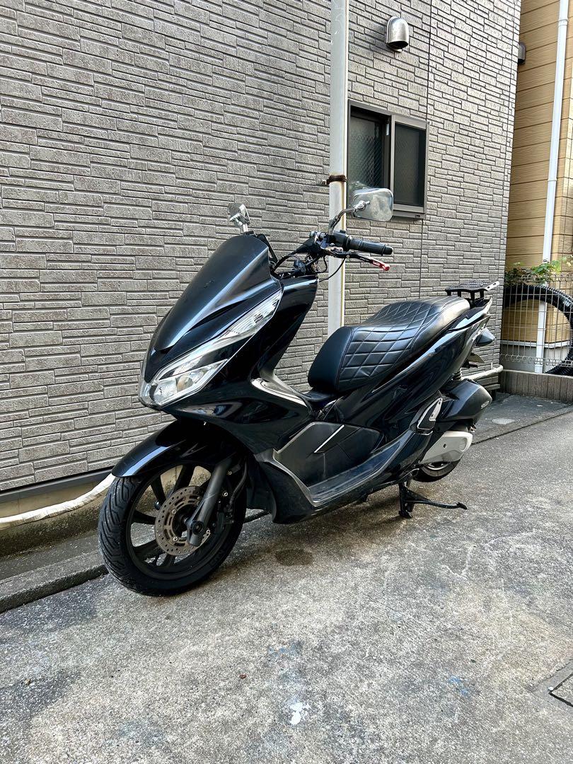 PCX125 JF81 神奈川 自賠責長い 純正セキュリティー グリップヒーター 画像4
