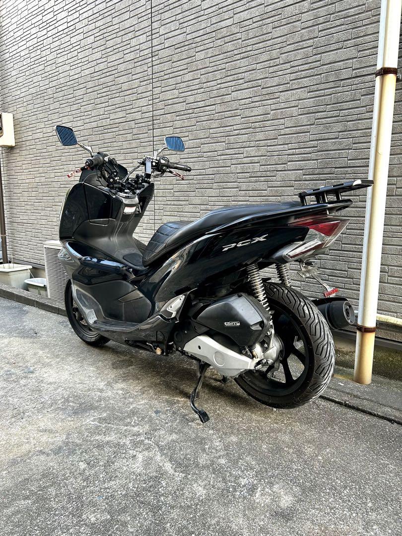 PCX125 JF81 神奈川 自賠責長い 純正セキュリティー グリップヒーター 画像6