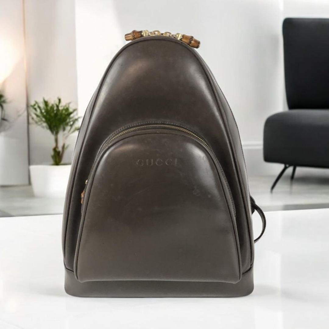 人気メーカー・ブランド バンブー グッチ GUCCI ワンショルダーバッグ ブランド ブラウン バッグ