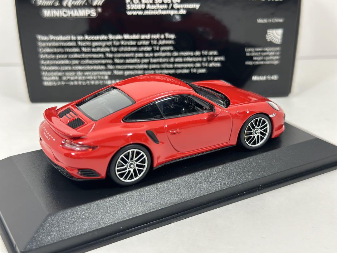 1/43 限定504台 Porsche 911 Turbo S 2016 赤