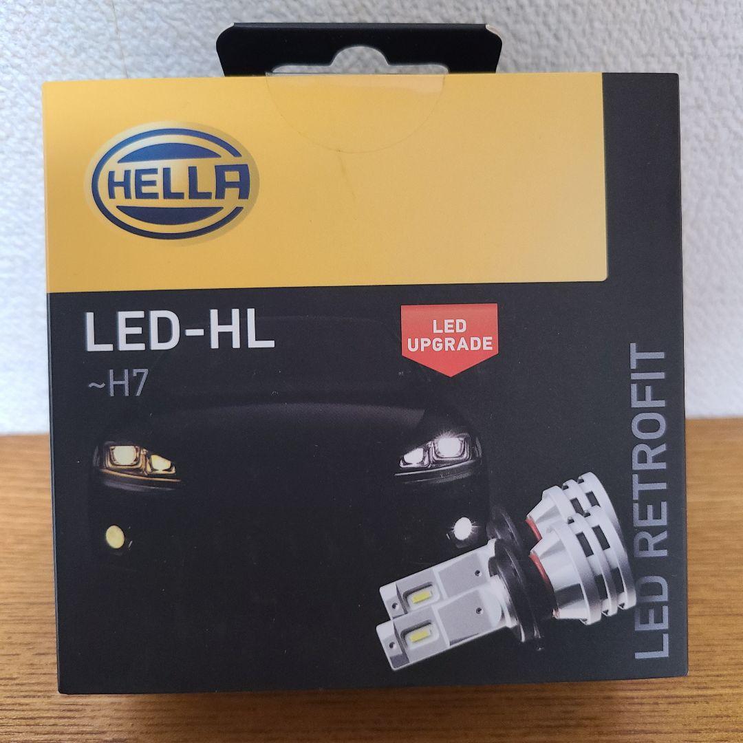 ドイツ HELLA H7ヘッドライトLED 輸入車 トヨタ ダイハツ ロービーム