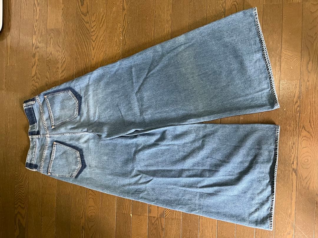 MM6 ブーツカットデニム・フレアデニム・ライトブルー