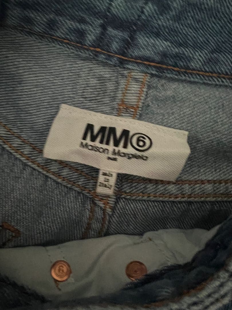 MM6 ブーツカットデニム・フレアデニム・ライトブルー