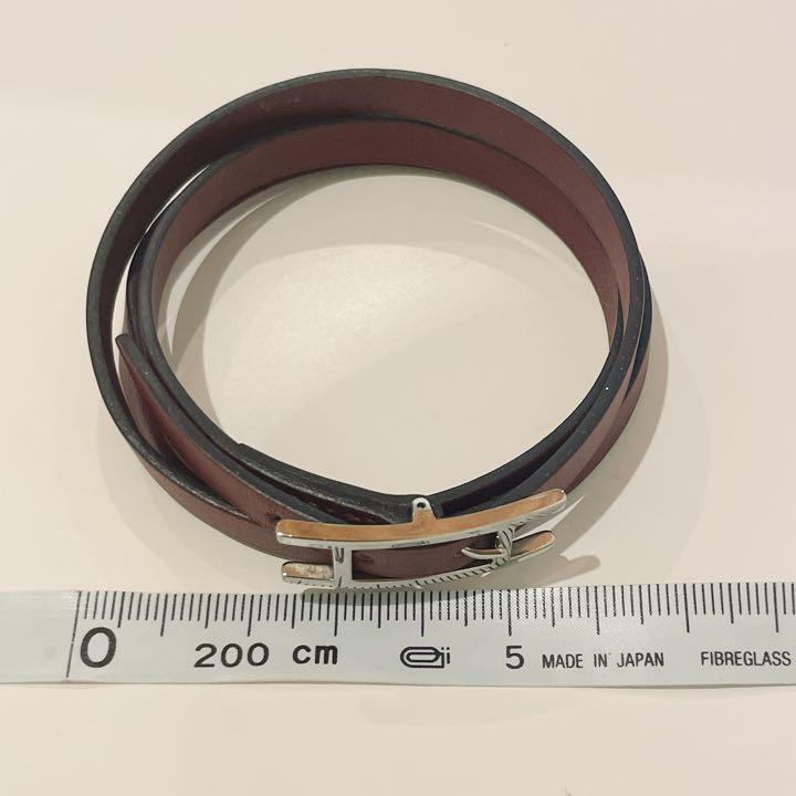 エルメス レザー アピ3 ブレスレット 刻印:I バングル 安い値段 エルメス 刻印:I バングル ブレスレット アピ3 レザー ブレスレット